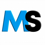 ms logo 3d m s