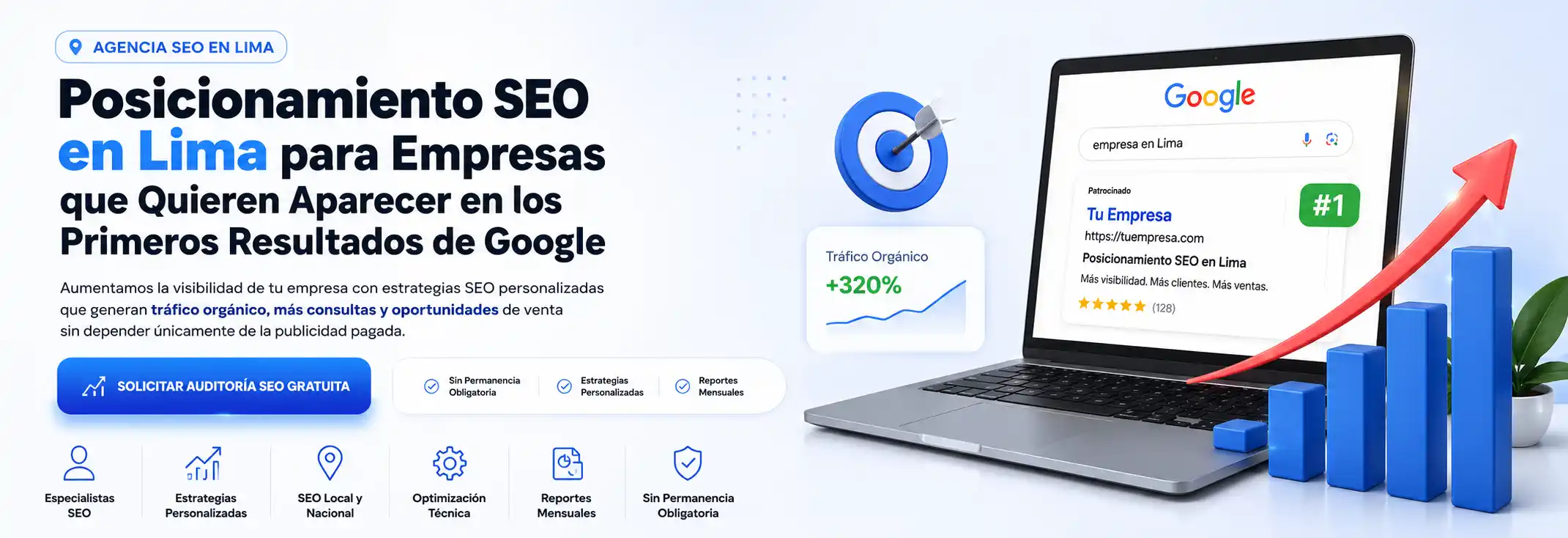 Servicio de Posicionamiento SEO en Lima - Agencia S&J Asociados